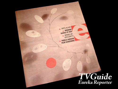 Eureka reporter Newspaper TV Guide